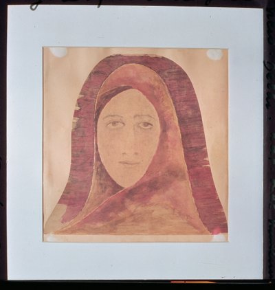 Huvud av en kvinna av Rabindranath Tagore