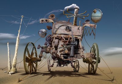 Steampunk-ökenmaskin av Radoslav Penchev