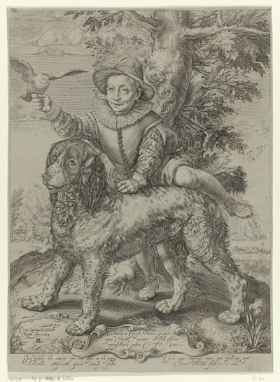 Porträtt av Frederik de Vries av Raffaello Guidi
