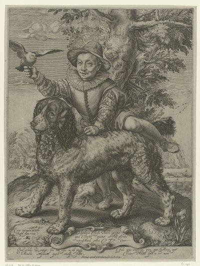 Porträtt av Frederik de Vries av Raffaello Guidi