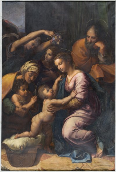 Francis I:s heliga familj av Raffaello Sanzio Raphael