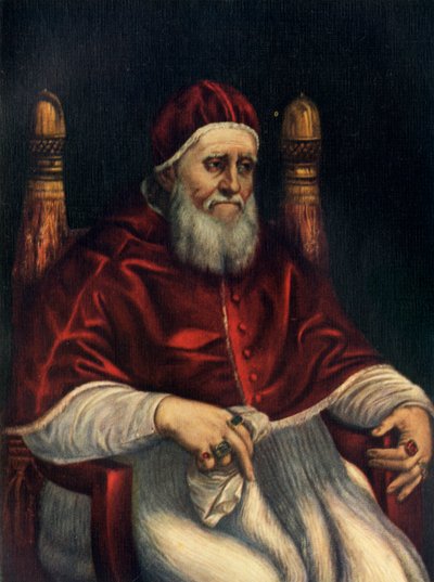 Påven Julius II, c1512, c1912 av Raffaello Sanzio Raphael