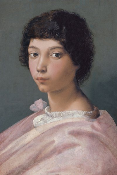 Porträtt av en ung man av Raffaello Sanzio Raphael