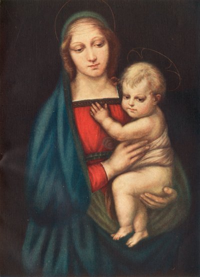 Madonnan Del Gran Duca, 1505, c1912 av Raffaello Sanzio Raphael