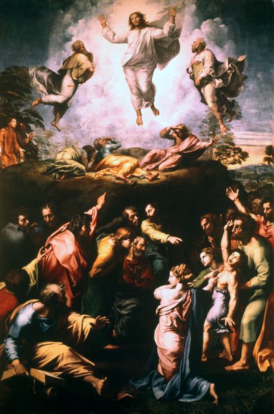 Förvandlingen, c1519-1520 av Raffaello Sanzio Raphael