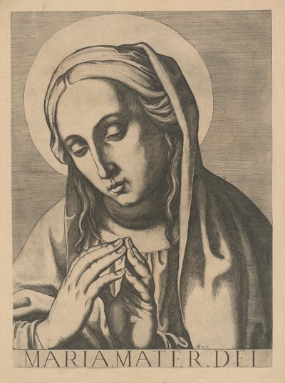 Byst av Jungfrun av Raffaello Schiaminossi