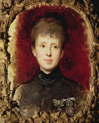Marie Christine av Habsburg, 1887 av Raimundo de Madrazo y Garreta