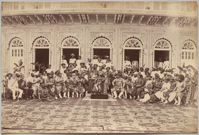 Maharadjan av Scindia, adelsmän och höga ämbetsmän, Gwalior av Raja Deen Dayal