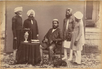 Ramkishore Singh, Rewa (framsida, upptill) av Raja Deen Dayal