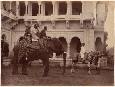 Ramkishore Singh från Rewa av Raja Deen Dayal