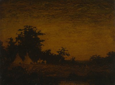 Indianläger av Ralph Albert Blakelock