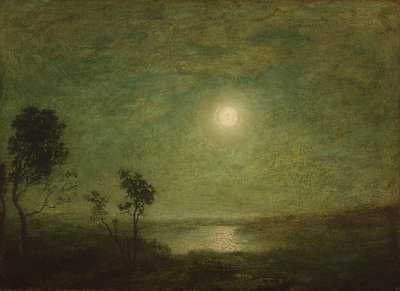 Månsken, ca 1886-95 av Ralph Albert Blakelock