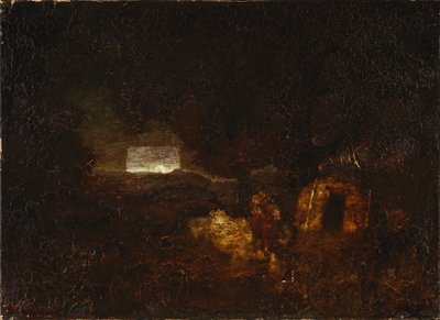 Kanotbyggarna av Ralph Albert Blakelock