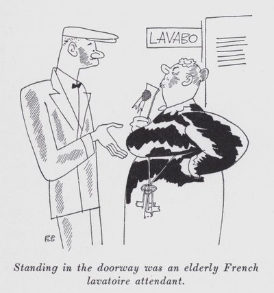 Illustration för "But Gentlemen Marry Brunettes" av Anita Loos (litho) av Ralph Barton
