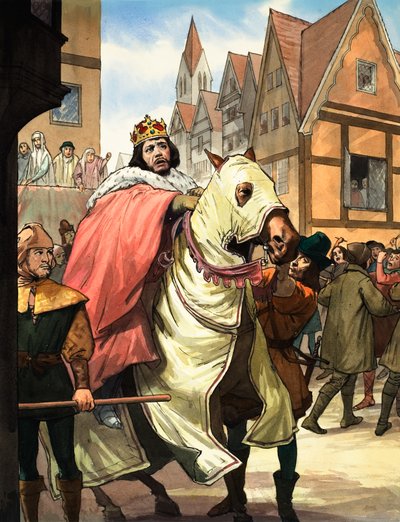 The Romance of the English Theatre (gouache på papper) av Ralph Bruce