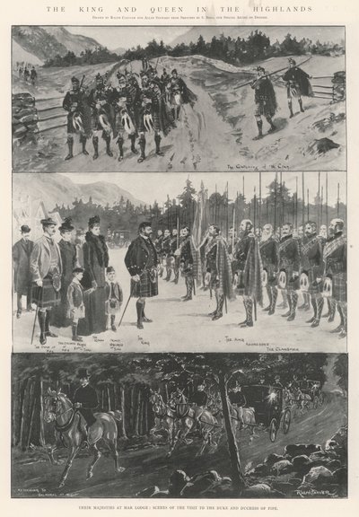 Kungen och drottningen i höglandet av Ralph Cleaver