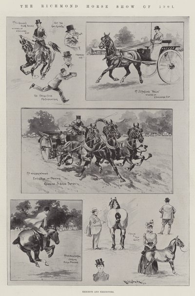 Richmond Horse Show 1901 av Ralph Cleaver
