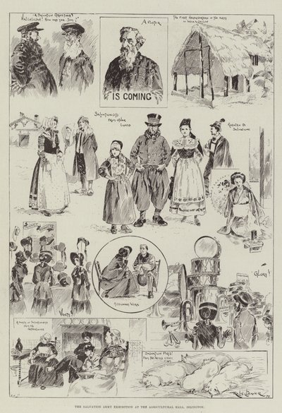Frälsningsarméns utställning i Agricultural Hall, Islington av Ralph Cleaver