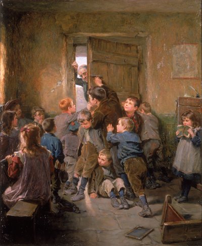 Barred Out (29 maj), 1896 av Ralph Hedley