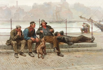 Utan arbete, 1888 av Ralph Hedley