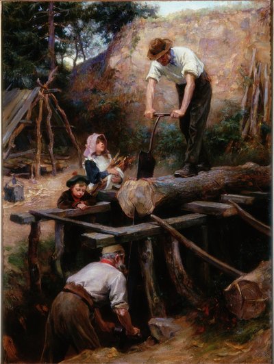 Woodsawyers, 1896 av Ralph Hedley