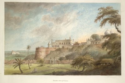 Lägg till. Eller. 4877, En annan utsikt över palatset i Farrukhabad av Ram Sita