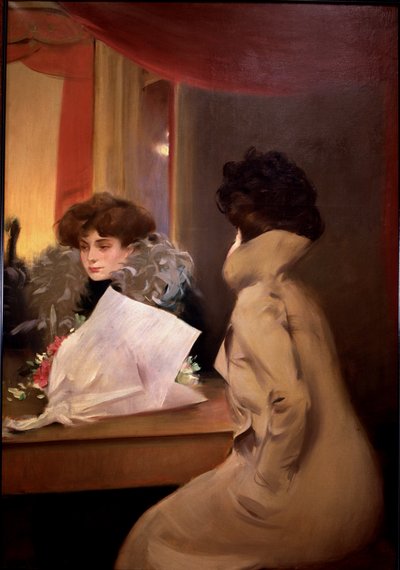 Den främre lådan av Ramon Casas