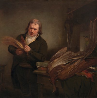 En ornitolog, möjligen John Latham av Ramsay Richard Reinagle