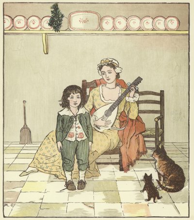 En elegi på döden av en galen hund av Randolph Caldecott