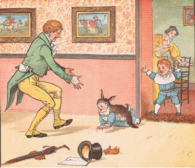 Åkte för att hämta ett kaninskinn av Randolph Caldecott