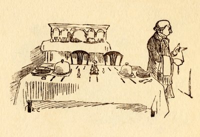 Dukat på Bell Inn i Edmonton, 1878, c1918. av Randolph Caldecott