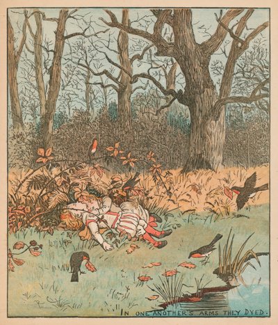 Babes in the Wood, c1878. av Randolph Caldecott