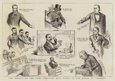 The Debate on the Arms (Ireland) Bill, Notes in the House of Commons av Randolph Caldecott