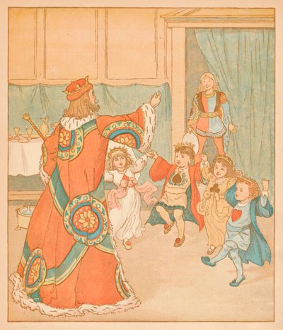 The King of Hearts, Called for those Tarts, 1880. av Randolph Caldecott