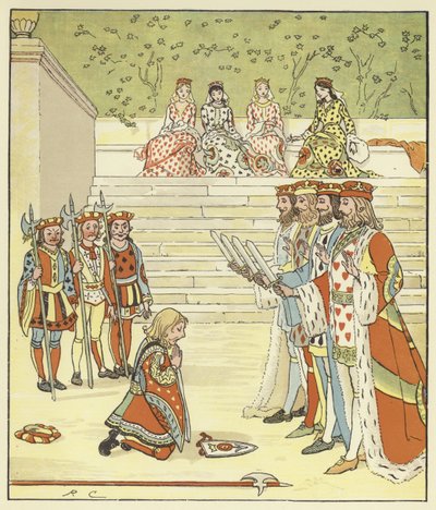 Hjärtadrottningen av Randolph Caldecott