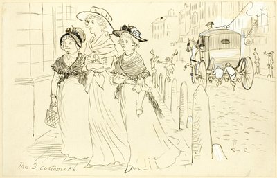 De tre kunderna av Randolph Caldecott