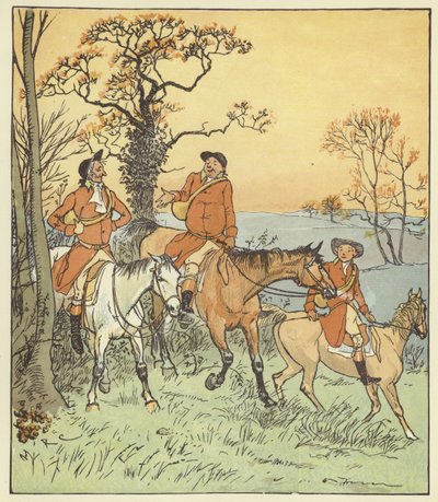 De tre Joviala jägarna av Randolph Caldecott