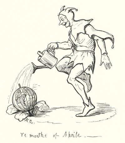 April månad (gravyr) av Randolph Caldecott