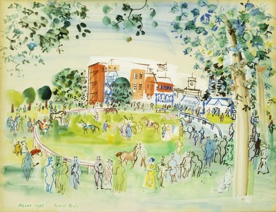 Ascot av Raoul Dufy