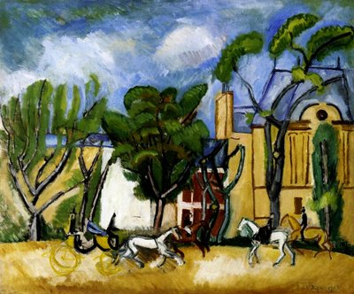 Bois de Boulogne av Raoul Dufy