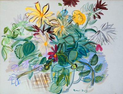 Bukett med blommor av Raoul Dufy