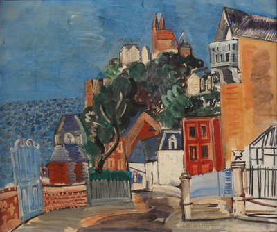 Côte Basse, ca 1924 (olja på duk) av Raoul Dufy