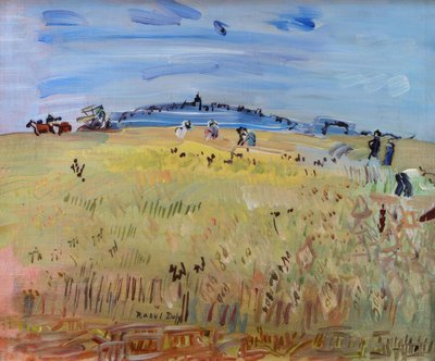 Skörd i Langres av Raoul Dufy