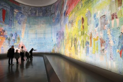 La Fee Electricite, i Dufy-rummet på Musee d