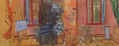 La Frileuse, studio i Perpignan av Raoul Dufy