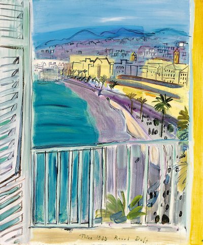 Fönster i Nice av Raoul Dufy