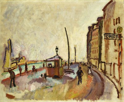 Le Havre, ca 1906-07 (olja på duk) av Raoul Dufy