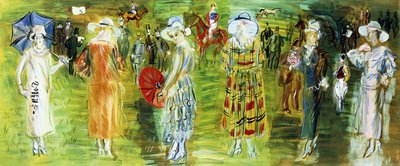 Poirets skyltdockor på tävlingarna 1923 av Raoul Dufy