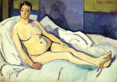 Naken liggande av Raoul Dufy
