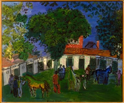 Paddock av Raoul Dufy